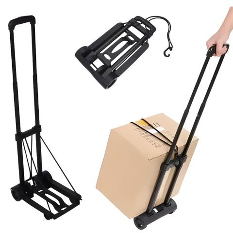 Carrinho de Carga Dobrável 2 Rodas - Prático e Resistente