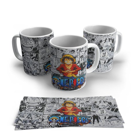 Caneca de Porcelana One Piece Modelo 030