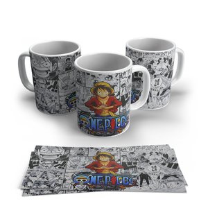 Caneca de Porcelana One Piece Modelo 030