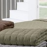 Cobre Leito Liso King + Cobre Leito Casal Com 4 Porta Trave - 10