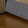 Cobre Leito Liso King + Cobre Leito Casal Com 4 Porta Trave - 6