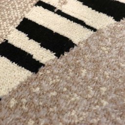 Tapete para Sala Ancestralidade Fossil Marrom 2,00x2,90m - São Carlos - 3