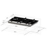 Cooktop 5 Bocas à Gás Automático Platinium Bivolt Fischer - 8