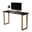 Ver imagem 1 de Mesa de Estudo Escrivaninha 1,20 M com Pés de Madeira Preto
