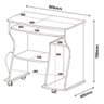 Mesa para Computador 160 Artely Branco - 2