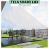 Tela Lona Translúcida 5x2.5 Metros Sombreamento Impermeável Shade Lux + Kit - 3