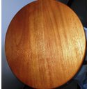 Ver imagem 4 de Banqueta Pequena em Madeira Maciça alt. 45 cm - SB 158