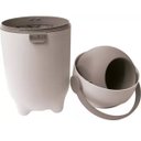 Ver imagem 3 de Lixeira Antiodor Fraldas Bebe Lixo Magico 10 Litros Clingo