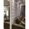 Revestimento 3D Placas de Pvc Mod. Sirius Cx 10 Unid(2,5M²) - 3