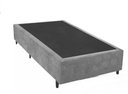 Ver imagem 1 de Base Box Blindado Solteirão Acolchoes Suede Cinza 40x96x203