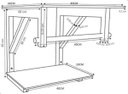 Ver imagem 5 de Gabinete de Vidro 40cm para banheiro Quadrado - Armênia-Grafite