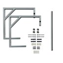 Ver imagem 3 de Gabinete de Vidro 40cm para banheiro Quadrado - Armênia-Grafite