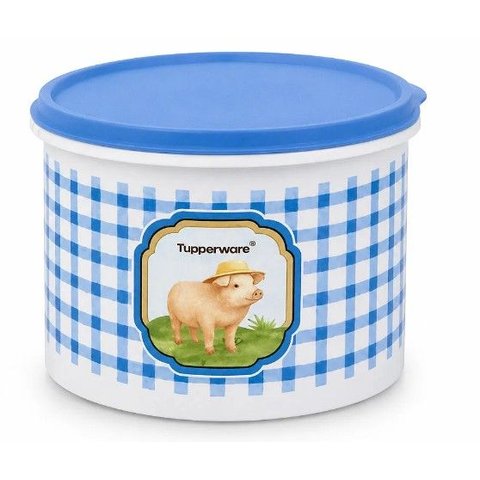 Tupper Caixa 1,1 Litros Porquinho da Roça Tupperware