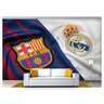 Papel De Parede Futebol Barcelona Real Madrid Spt40 3M² - 1