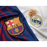 Papel De Parede Futebol Barcelona Real Madrid Spt40 3M² - 3