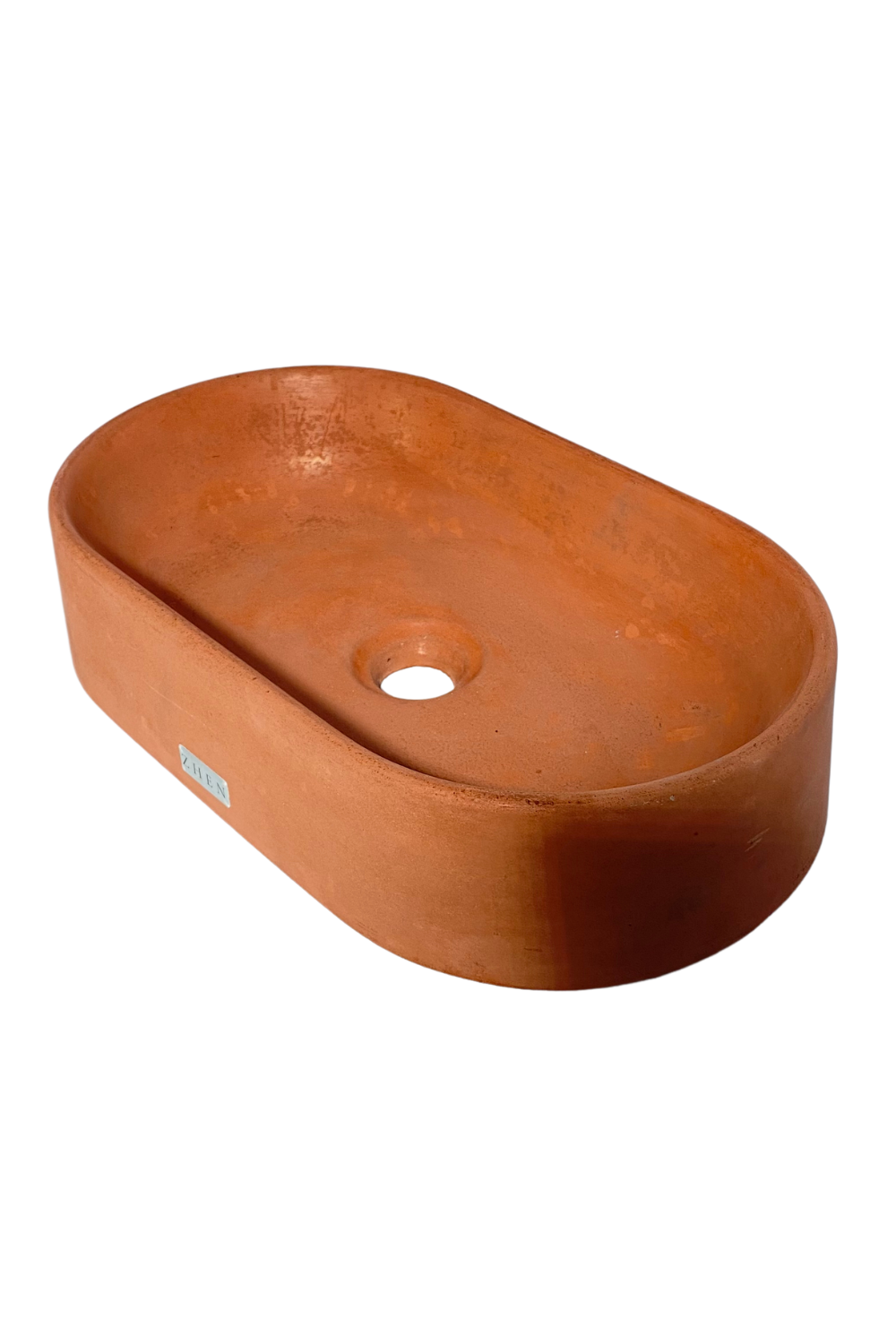 Cuba de Apoio Banheiro Concreto Terracota Zh005tr Zhen Home - 1
