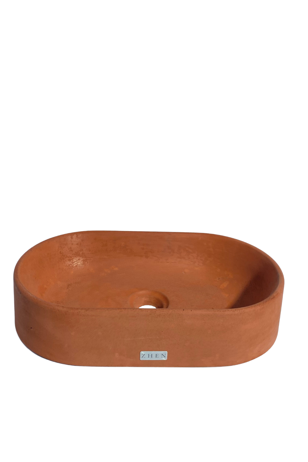 Cuba de Apoio Banheiro Concreto Terracota Zh005tr Zhen Home - 2