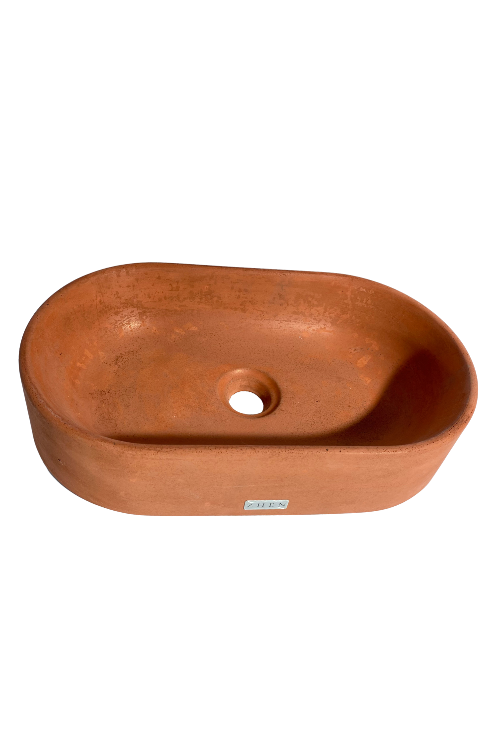 Cuba de Apoio Banheiro Concreto Terracota Zh005tr Zhen Home - 6