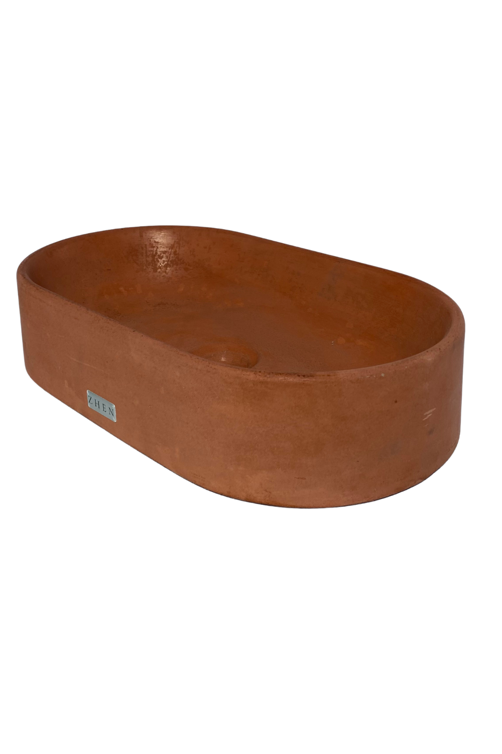 Cuba de Apoio Banheiro Concreto Terracota Zh005tr Zhen Home - 4
