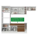 Ver imagem 5 de Armário de Cozinha Completa 290cm Branco/Rustic Safira Madesa 14