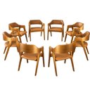 Ver imagem 2 de Conjunto 8 Poltronas Lux Ergônomicas Design Versátil & Elegante Escritório & Sala de Jantar