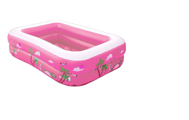 Piscina Infantil Inflável 325 litros Elite 120X90X30 Cm:Rosa - 1