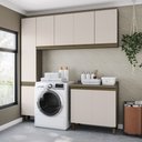 Ver imagem 1 de Lavanderia Modulada 4 Peças com Tampo Lora Casa 812