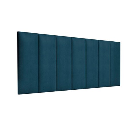 Cabeceira Madri Casal Queen 1,60 Azul