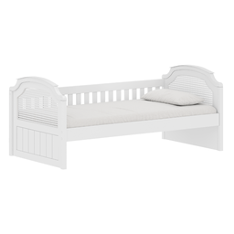 Cama Infantil Quater Linha Classic Branco Fosco - 5