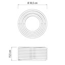 Ver imagem 3 de Mangueira Flex para Jardim 30m Tramontina Verde Faixa Preta Pvc 4 Camadas Engate Rosqueado Esguicho
