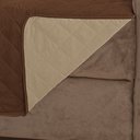 Ver imagem 4 de Protetor de Sofá King 2 Lugares Manu 100% Poliéster:tabacocáqui