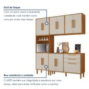 Ver imagem 7 de Cozinha Modulada Lorena 11 Portas com Torre Quente:nature/off