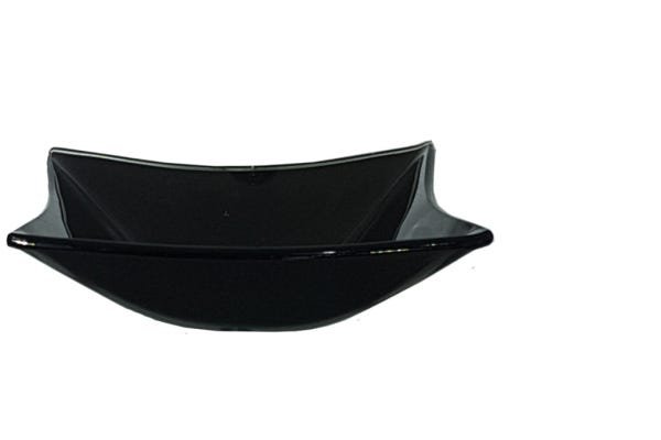 Combo 2 em 1 - Cuba de Vidro Quadrada 35 Cm Sorrento + Válvula Beirute-preto - 1