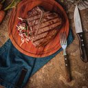 Ver imagem 4 de Kit 24pcs Para Churrasco Jumbo Tramontina Polywood Castanho