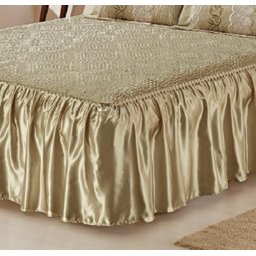 Colcha Roma Re9casa Casal Queen 05 Peças - Cor Prata - 3 Colcha Roma Re9casa Casal Queen 05 Peças - Cor Prata - 3