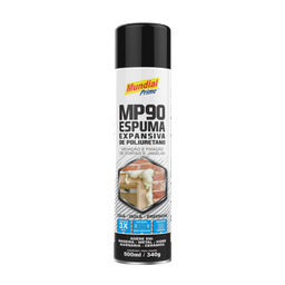 Espuma Expansiva Poliuretano 500ml 340gr Mundial - 1
