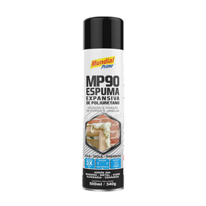 Espuma Expansiva Poliuretano 500ml 340gr Mundial