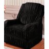 Capa Protetora de Sofá Elasticada Re9casa Para Poltrona 1 lugar - Cor Preto - 1