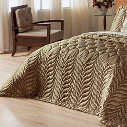 Kit Cobre Leito Sedução Re9casa Casal Queen 07 Peças - Cor Ouro Velho - 3