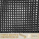 Ver imagem 6 de Jogo 6 Cadeiras Corda Náutica e Mesa Retangular Ripada 2,00m Preto