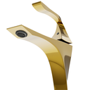 Ver imagem 5 de Torneira de Banheiro Lavabo Paris Monocomando Alta Dourada