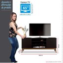 Ver imagem 4 de Rack para Sala de Estar Tv até 60 Titan Edn Preto