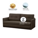 Ver imagem 3 de Sofá Cama 2 Lugares 1,50m Luisa Suede Adonai Estofados