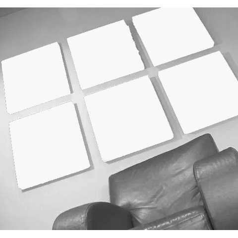 Painel Acústico Bl Acoustic 3102 - 50x50cm - Branco - 25mm