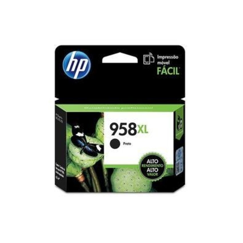 Cartucho de Tinta Hp 958xl Preto L0r41ab | Officejet Pro 8720 8210 8725 8740 P27724dw | Original