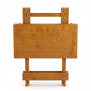 Ver imagem 4 de Mesa Dobrável 70x70cm em MDF Ultra Plus Mel Amarelo