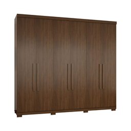 Guarda-roupa Jacarandá Madeirado 6 Pts e 6 Gavetas Internas - 4