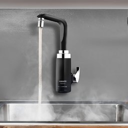 Torneira Elétrica Essence Mesa 110 Volts 4600 Watts Preto Cromado - 7551036 - LORENZETTI - 4