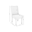 Ver imagem 2 de Cadeira Sala de Jantar 2cad129ng Kit 2 Un Nogueira/veludo Preto A038 - Kappesberg