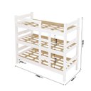 Ver imagem 2 de Treliche Madeira Maciça Reforçado Diamante Cor Branco